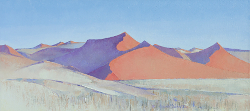 Sossusvlei Dunes - Namibia I | 2014-15 | Oil on Canvas | 33 x 68 cm
